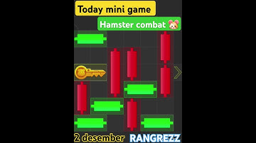 2 desember 🔴 Live Hamster Kombat Daily Mini-Game Puzzle Solved #hamstercombat #minigame#minipuzzle