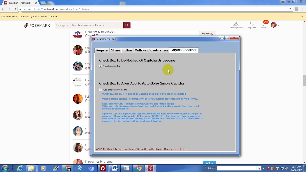 solve captcha poshmark bot solve captcha poshmark bot