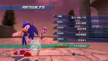 Sonic Unleashed Recompiled - All Rooftop Run Day Stages (S-Rank)
