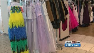 Condom dress designed to highlight safe sex for teens