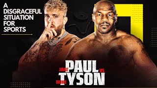Mike Tyson vs. Jake Paul: A Disgraceful Situation for Sports - Training Footage and Fan Reactions