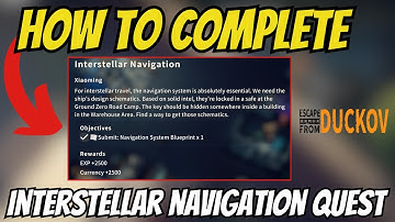 How To COMPLETE INTERSTELAR NAVIGATION Quest In Escape From Duckov! [Guide]