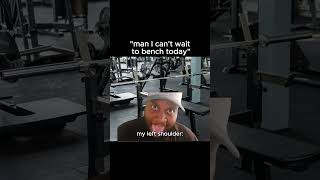 Always that left shoulder