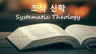 8월 6일 조직신학 Systematic Theology 8월 6일 조직신학 Systematic Theology