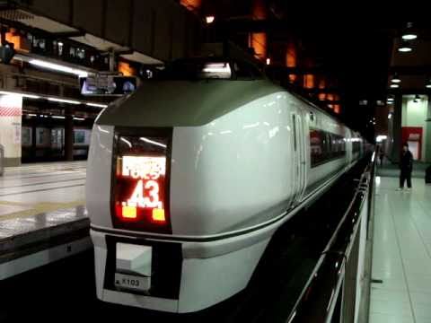 651系スーパーひたち 上野駅17番線出発