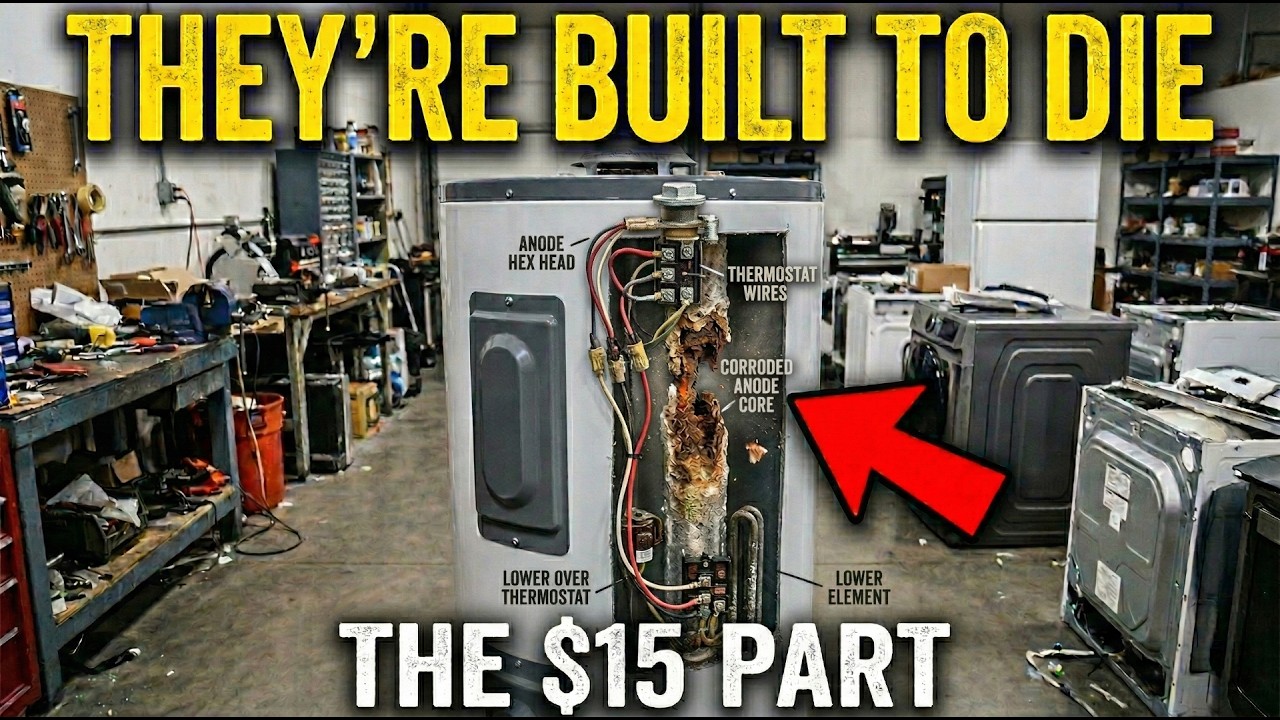 Why Your Water Heater Will Die in 8 Years (The $15 Part They Hide)