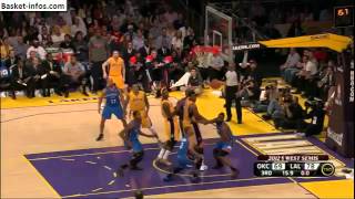 2012/5/20【Playoff】Serge Ibaka big rejection to Jordan Hill