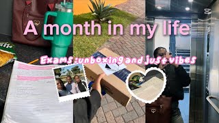 June Exams / unboxing and more unboxing and vibes 😮‍💨📸❤️