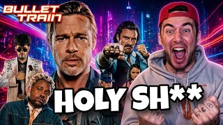 BULLET TRAIN 2022 was the CRAZIEST Movie I ve ever seen FIRST TIME REACTION