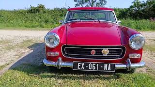 MG Midget 1971 Purple Red version hardtop