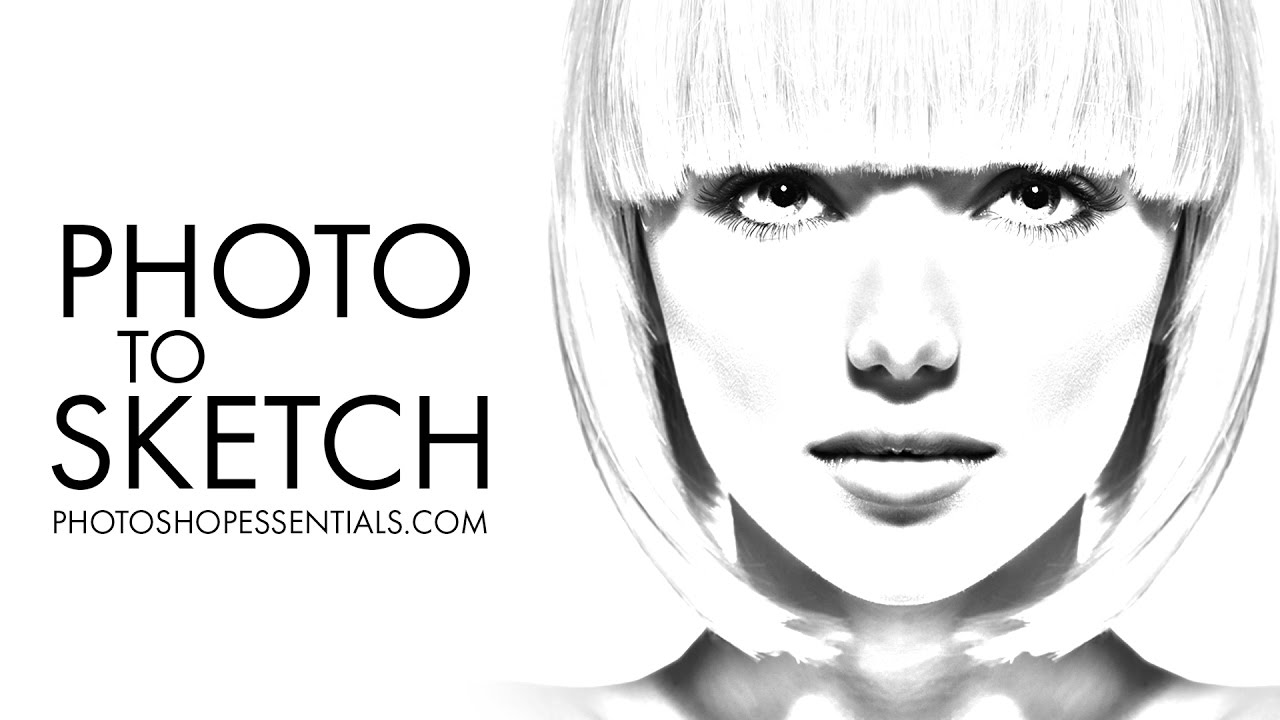 Pencil Sketch Effect Photoshop Action Free Download ~ Visual Arts Photo ...