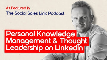 Social Sales Link   Thought Leadership on Linkedin