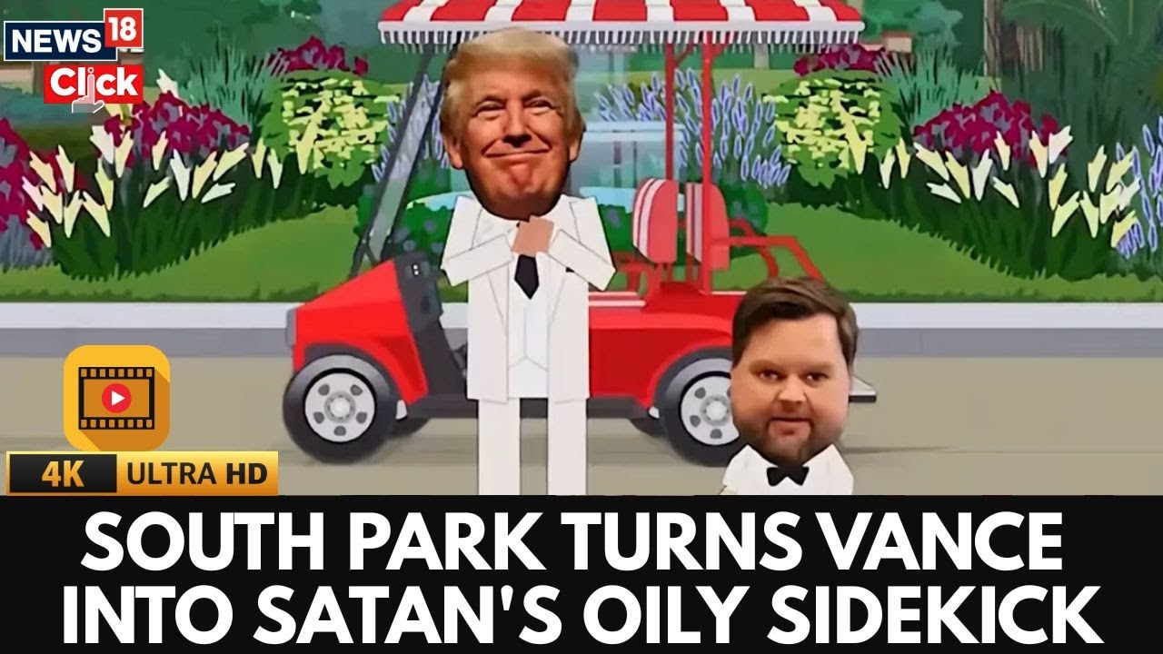VIRAL: From Manbaby To Puppy Killer: VP JD Vance & Kristi Noem Get South Park’d | 4K Video | N18G