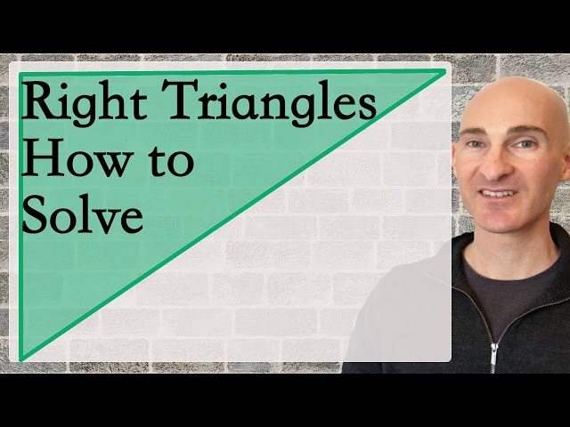 Trigonometry in the Right Triangle - Lesson with Prof. Gis — Eightify