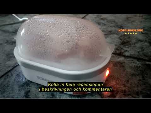 Produktrecension av Bomann 650220 EK 5022 CB Äggkokare, 2200 W, Vit