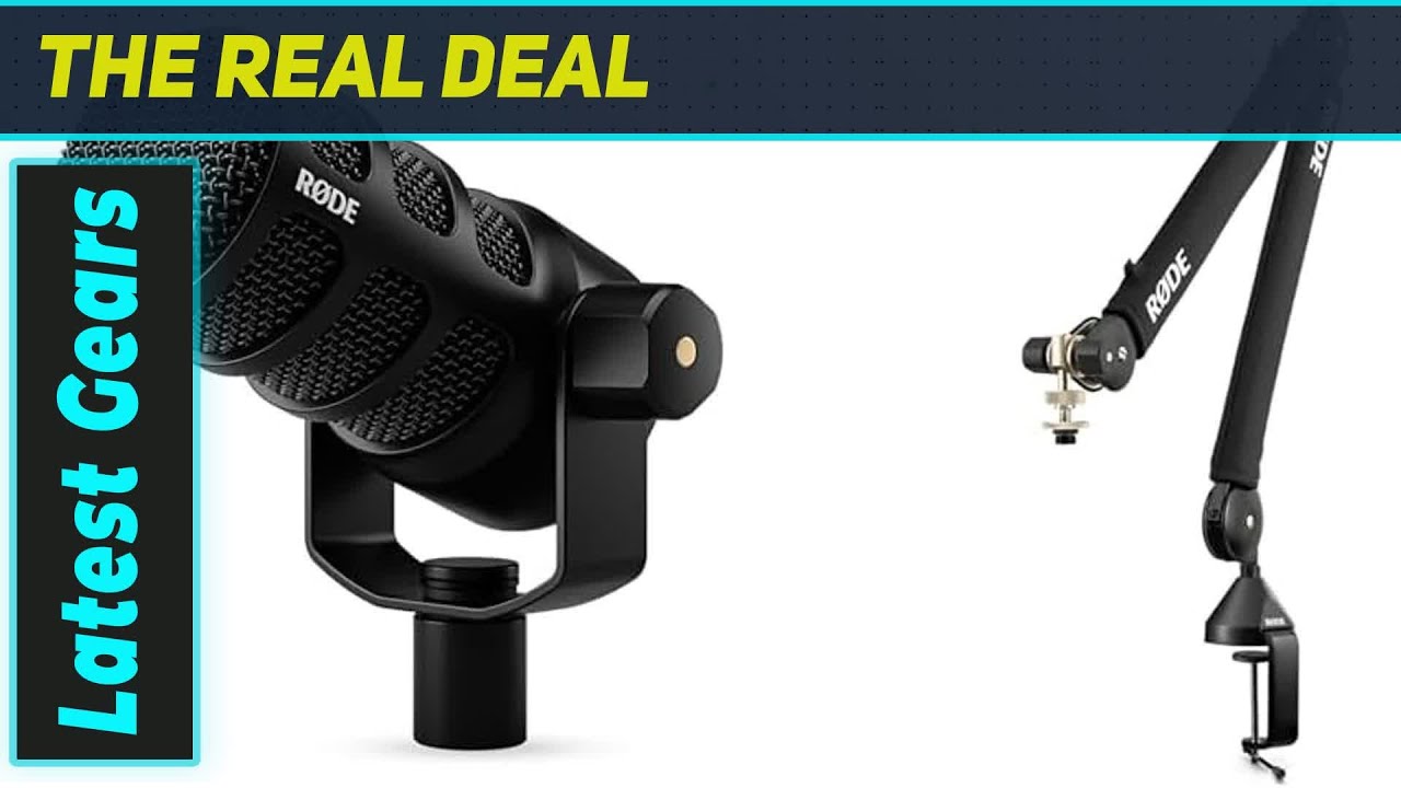 Rode PodMic USB PSA1 The Ultimate Streaming Setup