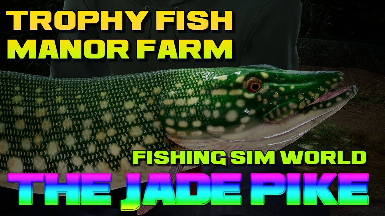 Fishing Sim World Trophy Catch The Jade Pike Manor Farm Linear
