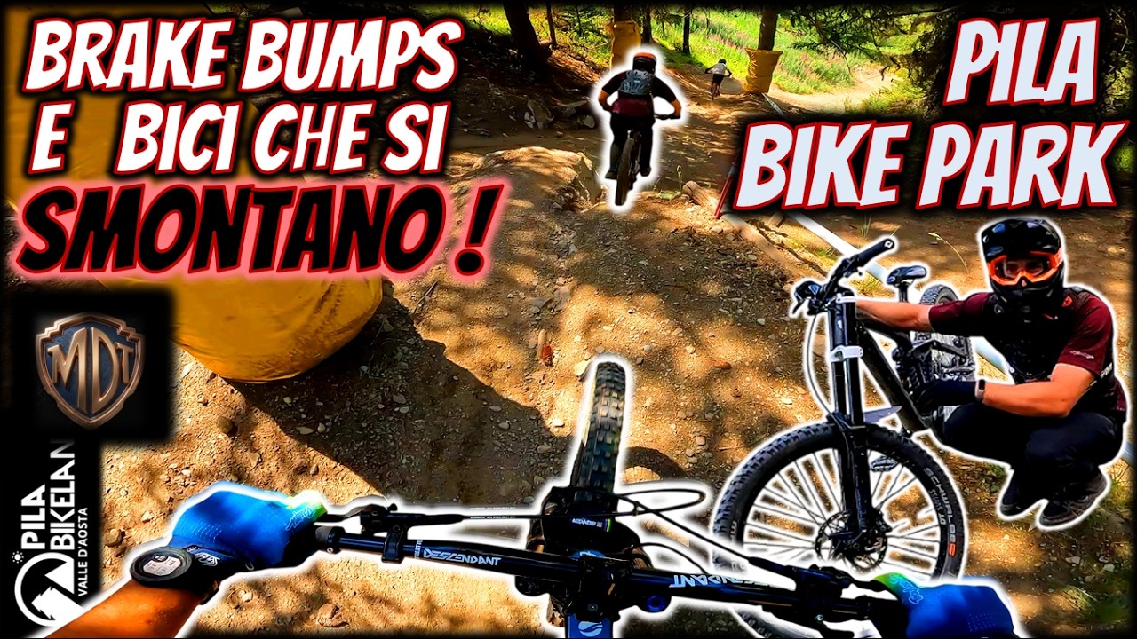 PILA BIKE PARK, Piste ROSSE 2026🔴Brake Bumps & Flow