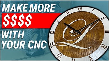 Make A Customized CNC Clock | Onefinity, VCarve Pro & Woodworking