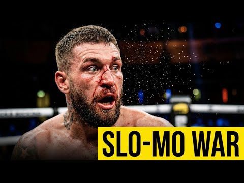 Brutal BARE KNUCKLE WAR in Slow Motion 🤯 | Insane Fight #bareknuckle #bareknuckleboxing
