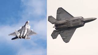 USAF F-22 Demo Team Performs At SSA26