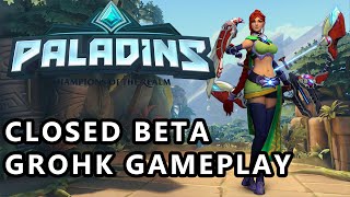 Paladins Closed Beta - Cassie Gameplay/First Impressions - NEW PATCH/GAMEMODES!  (Attack and Defend)