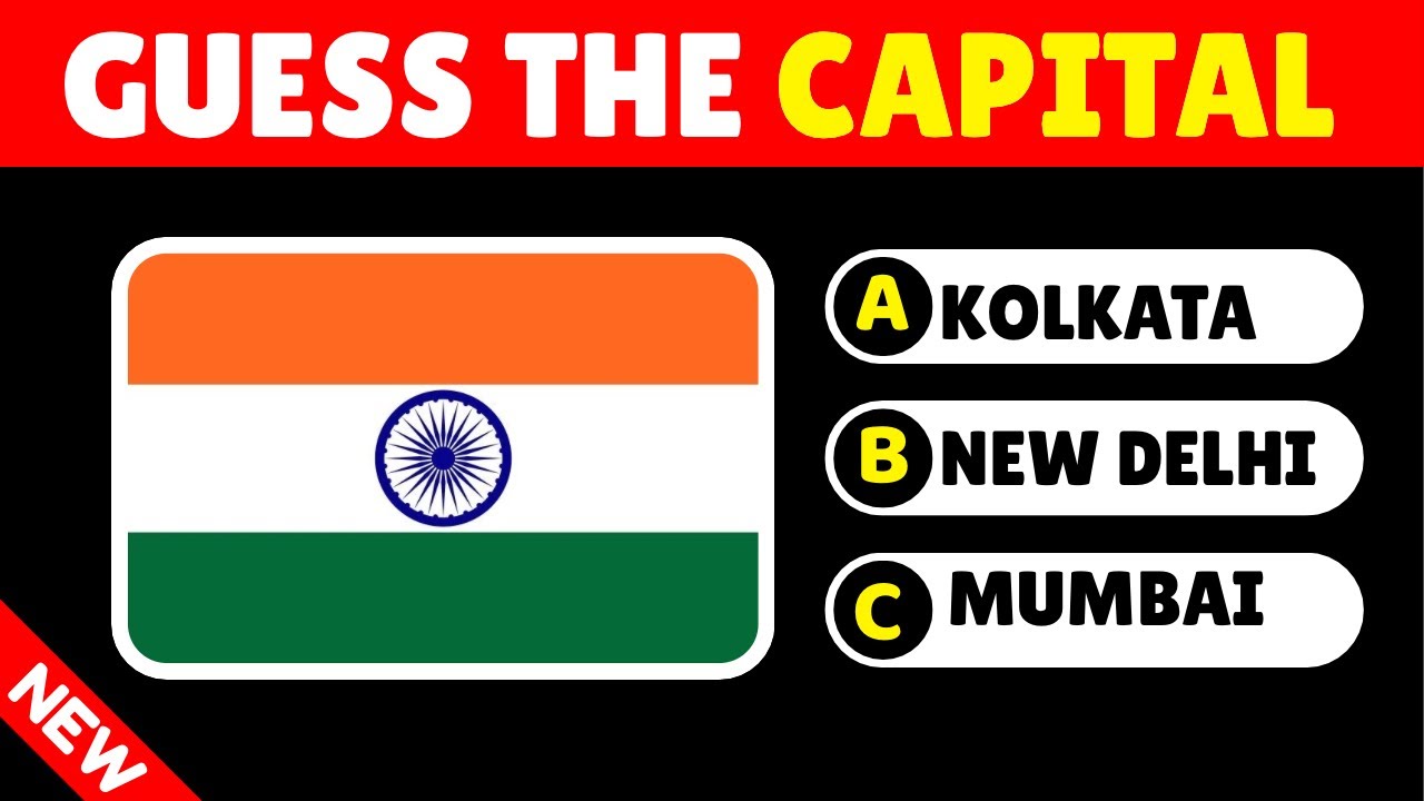 Country Quiz: 60 Capitals in 10 seconds