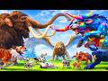 Incredible Animals Race vs Dinosaurs vs Prehistoric Mammals Speed Race Run: Who Will Win?ARBS #2026