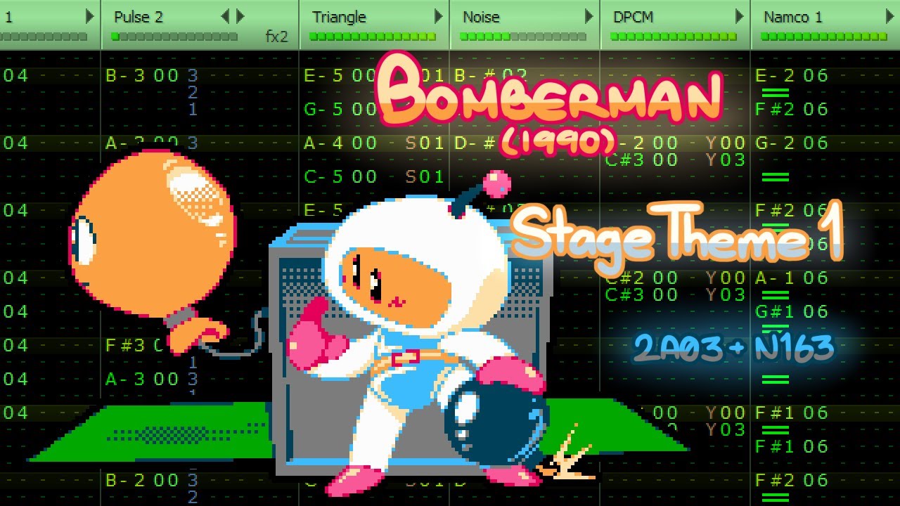 Bomberman (1990) - Stage Theme 1
