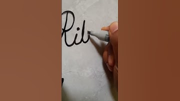 Rita name handwriting calligraphy video plz subscribe to guys 🙏