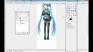 Gimp Tutorial - How to make a Reflection