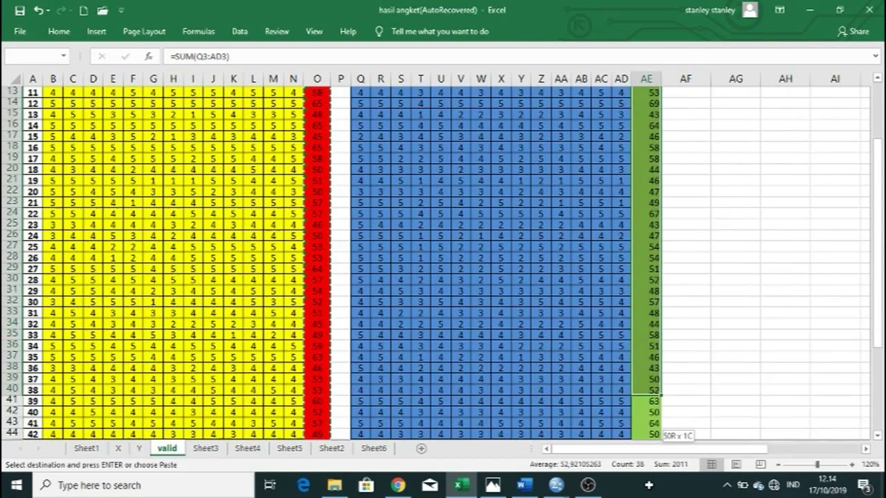 UJI NORMALITAS MENGGUNAKAN DATA KUESIONER DENGAN SPSS