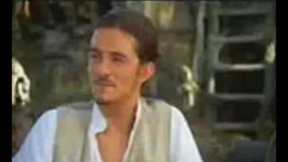 BEHIND THE SCENES OF POTC 2: Johnny Depp Orlando Bloom