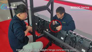 MS500 Series LED Screen – H-Frame Installation Guide