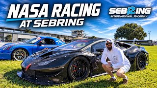 Went to the Races in Sebring | Full Carbon Lamborghini 😳