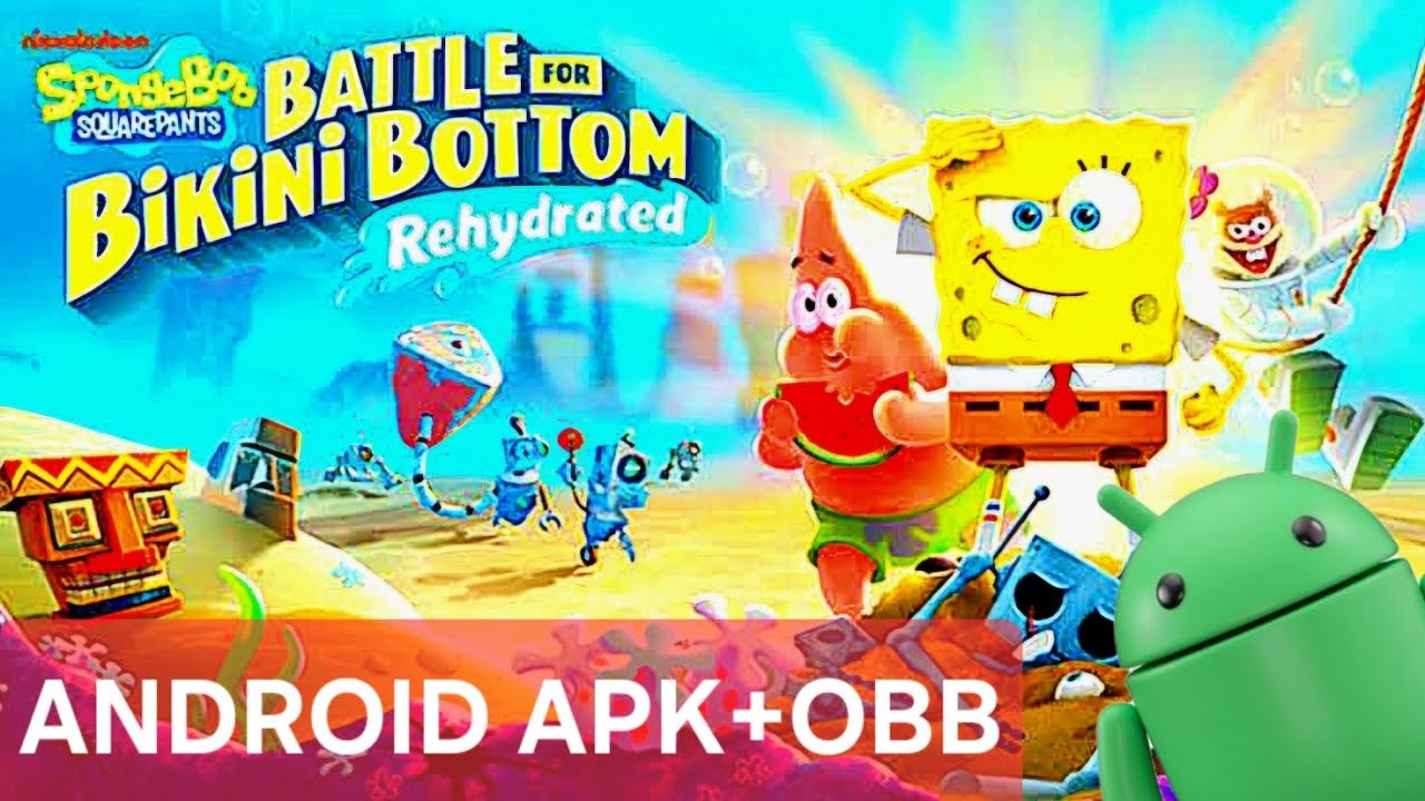 BOB ESPONJA BATALLA POR FONDO DE BIKINI DESCARGAR APK+OBB - YouTube