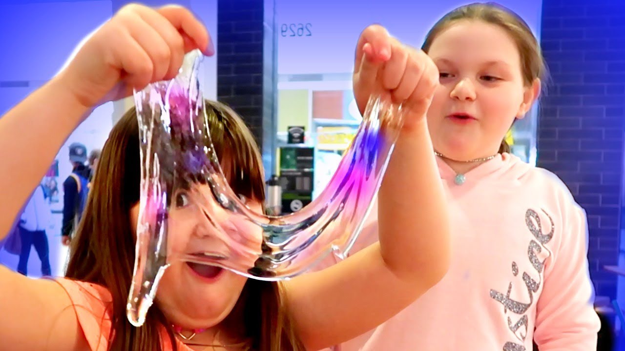 GALAXY SLIME FRAPPUCCINO! ~ SLIME AND SQUISHY SHOPPING AND HAUL! ~TOKYO WORLD JUSTICE FOREVER 21