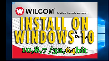 how to Install Wilcom v9 single setup On Windows 10 64bit Single video