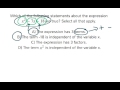 Understanding Quadratic Expressions and Terms