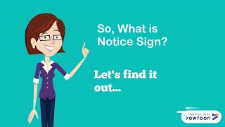 What is Notice?