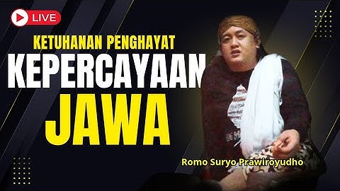 🔴live Romo Suryo!! DI ANGGAP TAK BERTUHAN!! PENGHAYAT KEPERCAYAAN, TAPI TIDAK KEBLINGER.