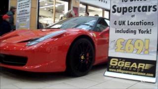 Red and black ferrari 458 italia - walkaround, details!