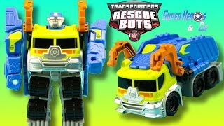 Transformers Rescue Bots Salvage Robot Transformable Super Heros Et Compagnie Jouet Toy Review