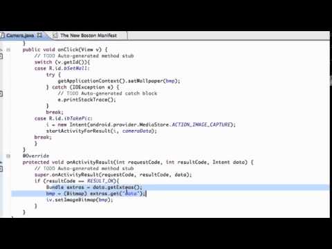 Android Application Development Tutorial   042   Using BitmapFactory and InputStream to set Bitmap