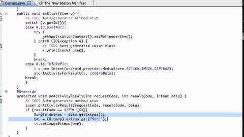 Android Application Development Tutorial   042   Using BitmapFactory and InputStream to set Bitmap