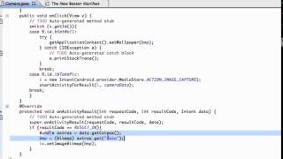 Android Application Development Tutorial   042   Using BitmapFactory and InputStream to set Bitmap