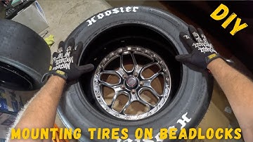Un-mounting and Mounting Tires on Single Bead Lock Wheels