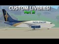 I Made YOUR CUSTOM PTFS LIVERIES!! (Part 2)