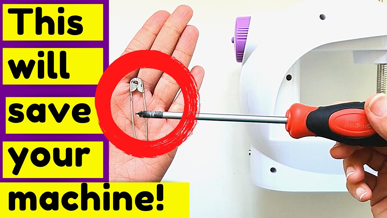 How To Thread MagicFly Mini Sewing Machine 