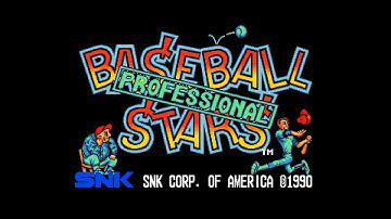 Baseball Stars Professional (Neo Geo AES 60Hz / US) - Intro / Attract Mode